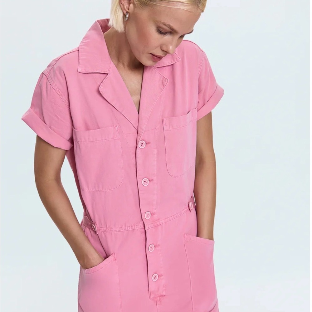 Pink Pistola Utility Jumpsuit